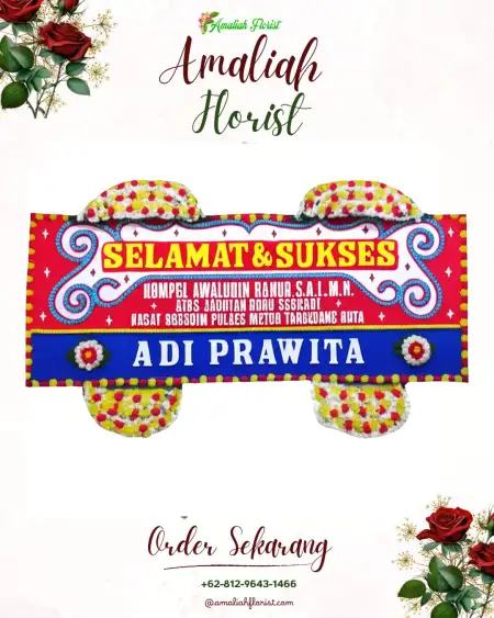 Papan Bunga Ucapan Selamat Baturuyuk